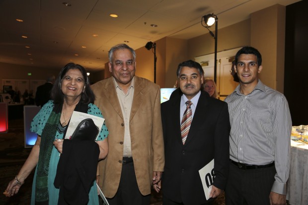 Meena and Balram Dhawan, Bhugol Chandel, Rick Chandel